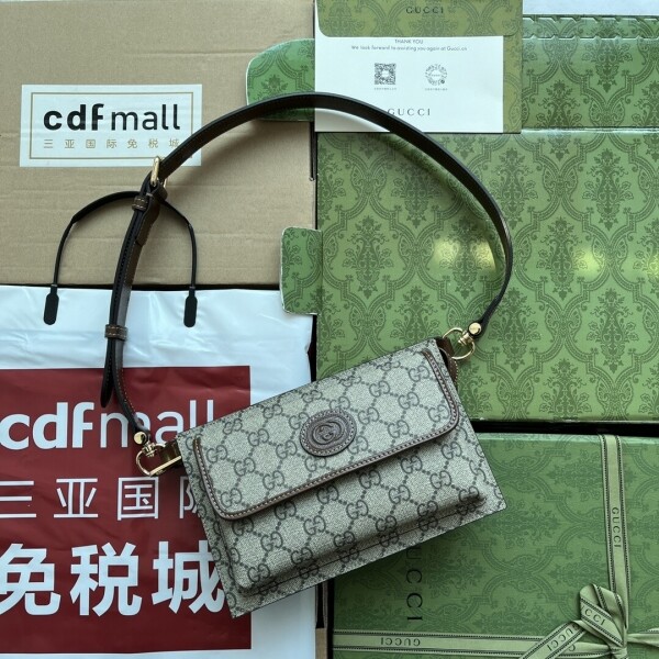 위핑,GUCCI 구찌 인터로킹 지지 벨트백 ‎2컬러 746300