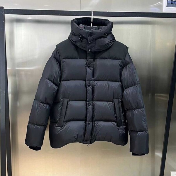 위핑,버버리 디태처블 슬리브 후드 퍼퍼 재킷 80591391