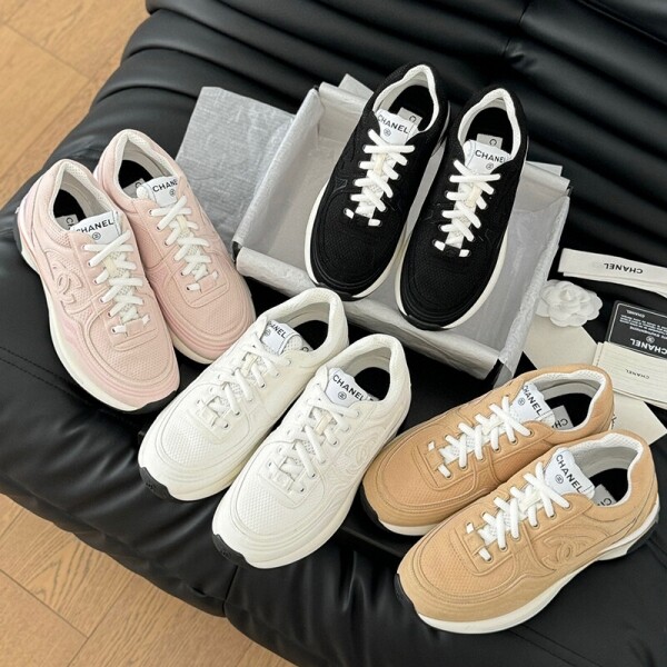 위핑,샤넬 24SS CC로고 스니커즈 4칼라 G45077
