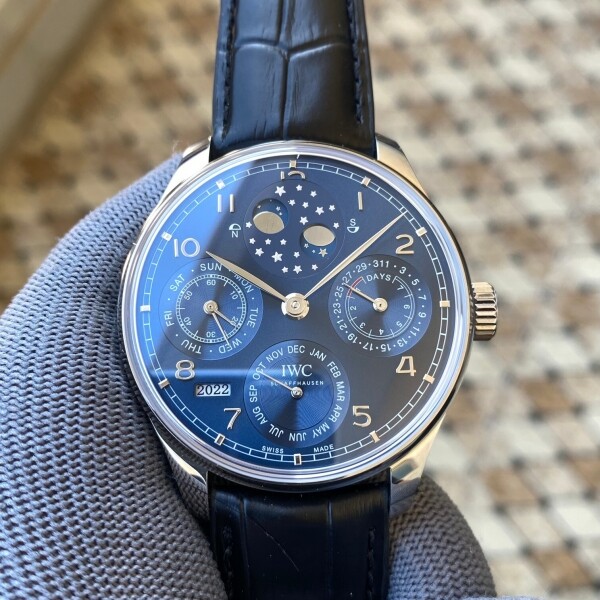 위핑,IWC 아이더블유씨 퍼페추얼 캘린더 44.2MM 포르투기저 남성용 명품시계 8칼라 IW503406