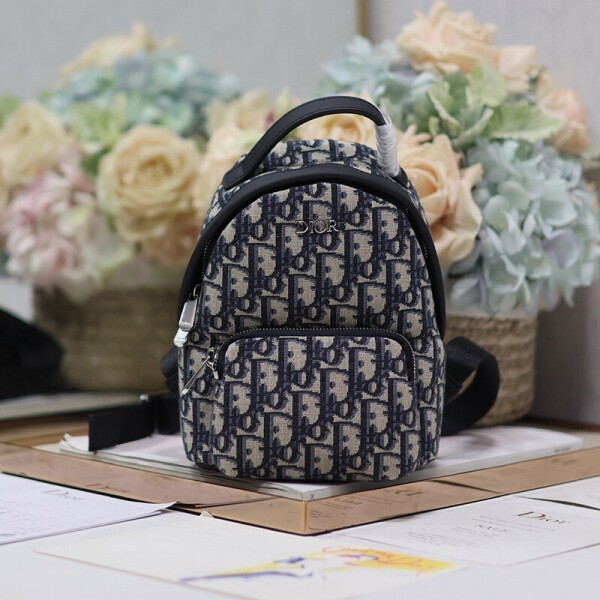 위핑,디올 DIOR 블랑앤꼴레뜨 디올 오블리크 자카드 백팩 M1524STZL